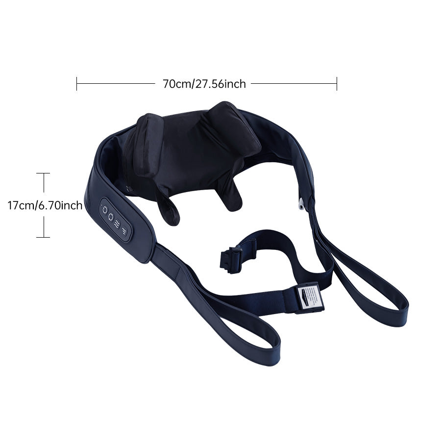 PulseNova Cordless Shiatsu Neck And Back Massager